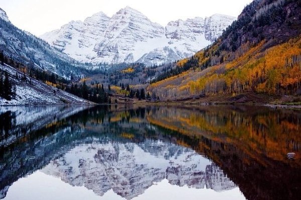 Autumn and winter - Winter, Autumn, beauty, Colorado, From the network