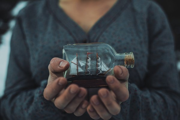 Dream - My, Ship in a bottle, Canon 5D, Canon, Arms, Winter