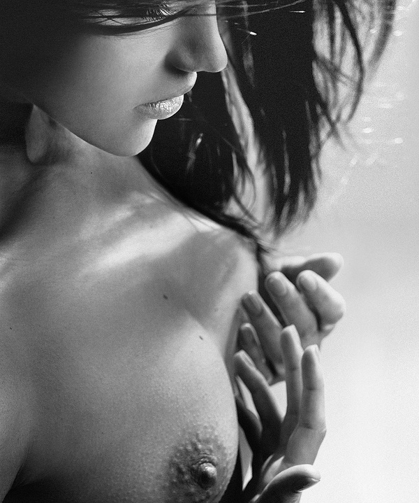 A little more nude from the wife-photographer - NSFW, My, Strawberry, Girls, Nudity, Boobs, The photo, Longpost