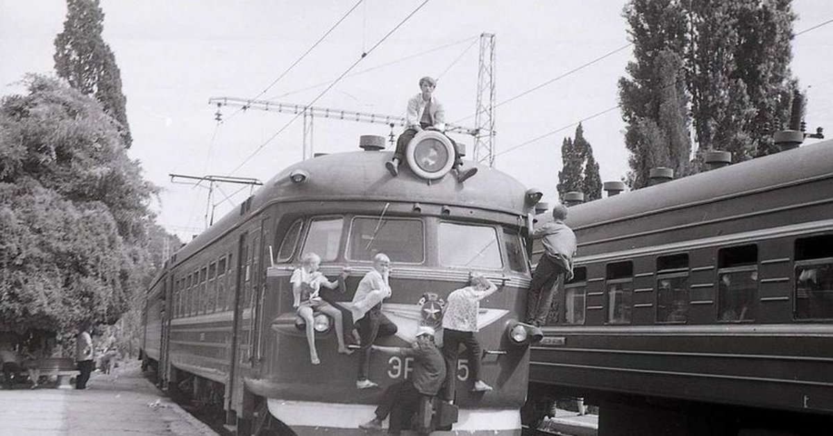 Старые фотографии поездов ссср