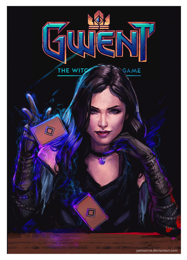 Gwent - Art, Games, Gwent, Witcher, Yennefer, Ciri, Triss Merigold, Longpost, Yamaorce