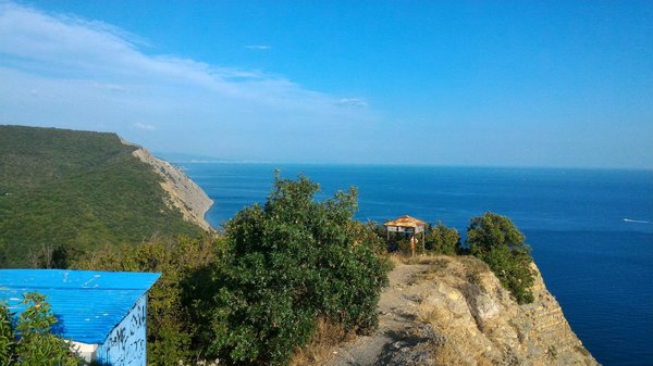 A little summer lilac. - Summer, Limanchik, Sea, Longpost