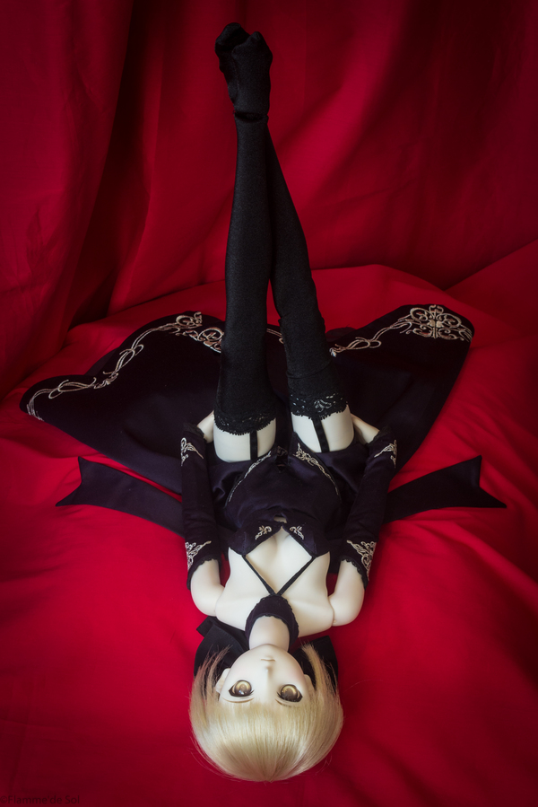 Кукольная фотография #20 - Моё, Dollfiedream, Saber Alter, Хобби, Фото, Кукла, Чулки, Длиннопост