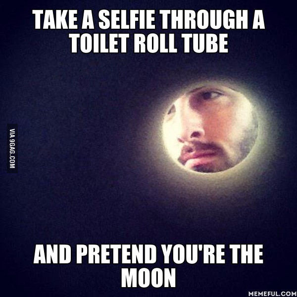 moon at home - 9GAG, , moon, Humor