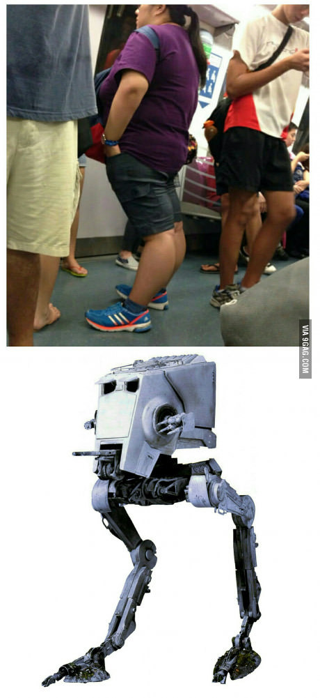 It was in the subway that George Lucas sought inspiration for Star Wars. - Star Wars, 9GAG