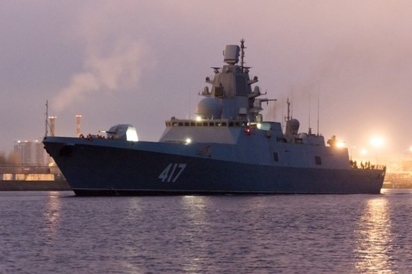 The arrival of the frigate Admiral Gorshkov in St. Petersburg - Events, Safety, Russia, Saint Petersburg, , Fleet, Frigate, Admiral Gorshkov, Longpost