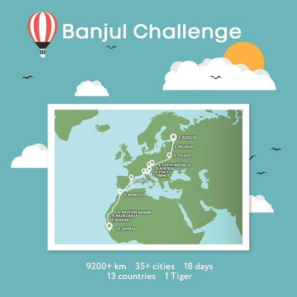 Banjul Challenge ( -> ). 9200+ Banjul challenje, , , ,  , 