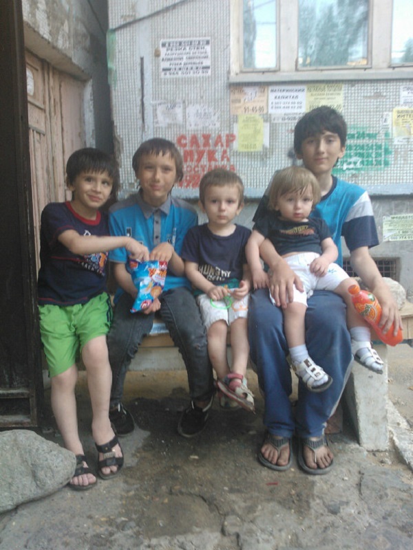 Large family 2016 Russia Dagestan Makhachkala - My, The large family, Family, 2016, Makhachkala, Dagestan, Children