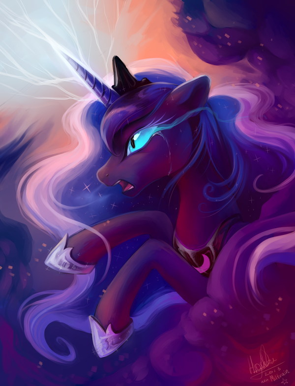 The Night Will Last Forever My Little Pony, Princess Luna, Nightmare Moon