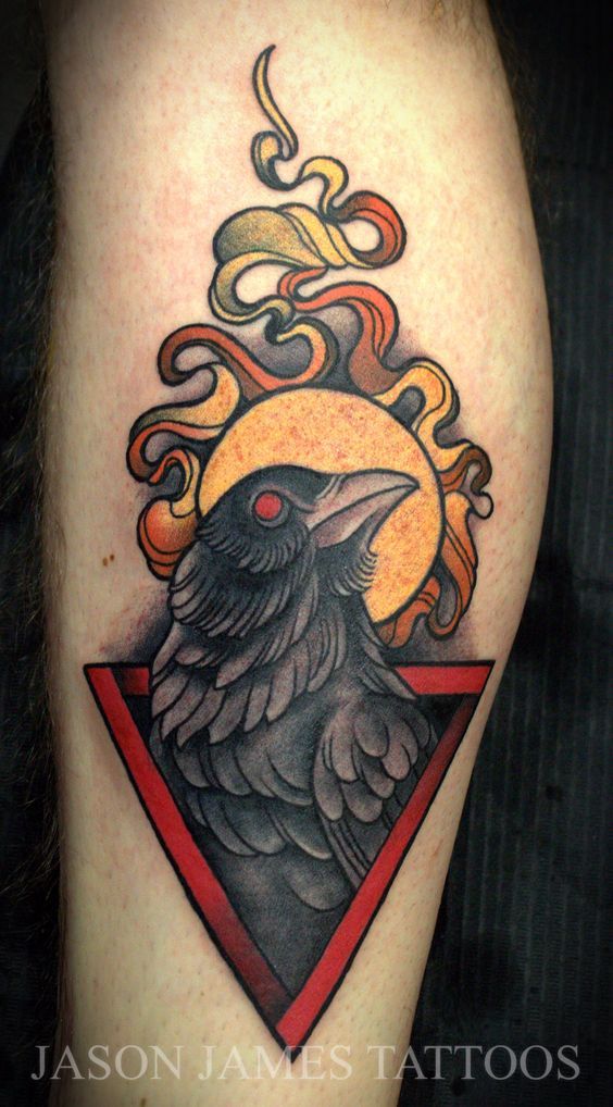 Tattoo Sketch Ideas: Raven #5 - Llt, Sketch, Tattoo, Crow, Crow, Sketch, Longpost