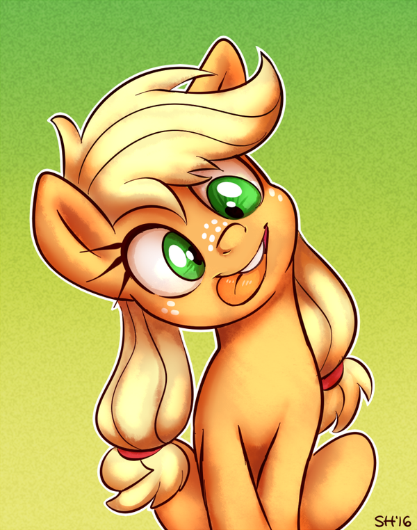   ? My Little Pony, Applejack, Silly Pony