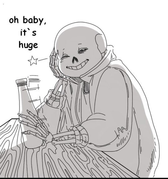 Skeleton in trouble - NSFW, Sans, Undertale, In contact with, Tumblr, Vulgarity, Longpost