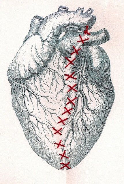 Sketch Collection: Heart - Llt, Longpost, Tattoo, Sketch, Heart, A selection