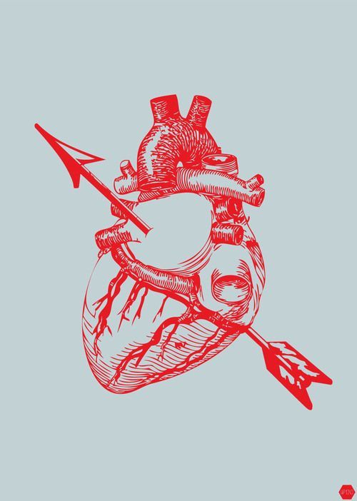 Sketch Collection: Heart - Llt, Longpost, Tattoo, Sketch, Heart, A selection