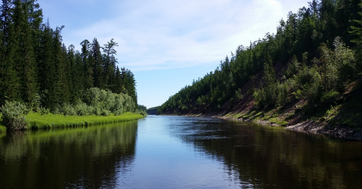 Самая большая сибирская река