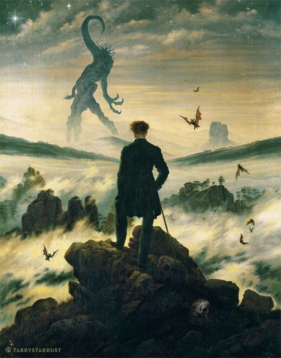 Creeping Chaos - Lovecraft, Lovecraft art, Nyarlathotep, Myths of Cthulhu, Howard Phillips Lovecraft