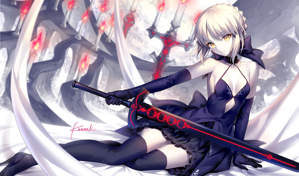 Anime Art №863 - Аниме, Anime Art, Saber, Saber Alter, Fate, Fate Grand Order