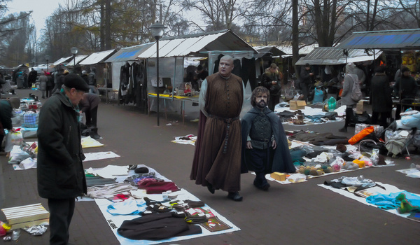 Varys and Tyrion in the Russian market - My, Game of Thrones, Varys, Tyrion Lannister, Market