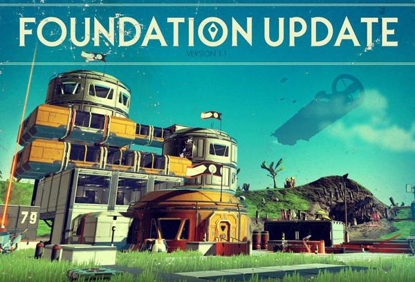 No Man's Sky. Foundation Update - No Man`s Sky, Обновление