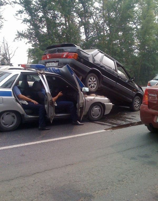 Подборочка смешных и нелепых авто-аварий - Юмор, Авто, Авто-Приколы, Фото, Длиннопост, Приколы фото, Приколы ютуб