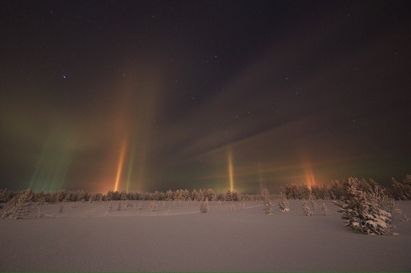 Polar night in Yamal - Yamal, North, polar night, Tundra