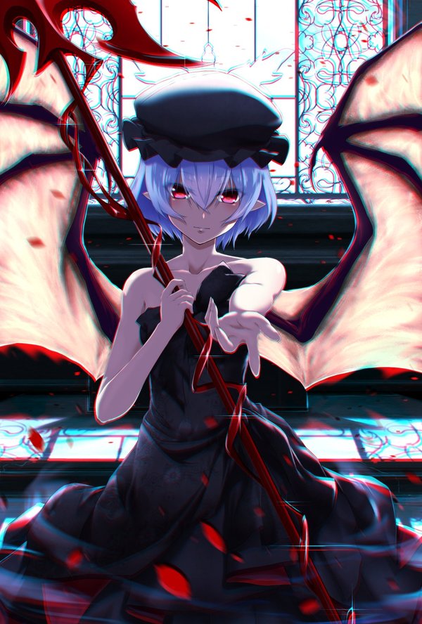 Remilia scarlet - Anime art, Anime, Touhou, Remilia scarlet, 