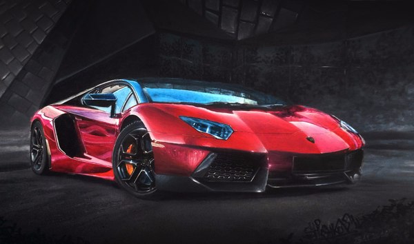    50*70    Lamborghini Aventador