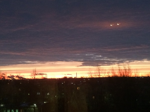 And the dawn broke... - My, dawn, RISE, Nizhnekamsk, Tatarstan