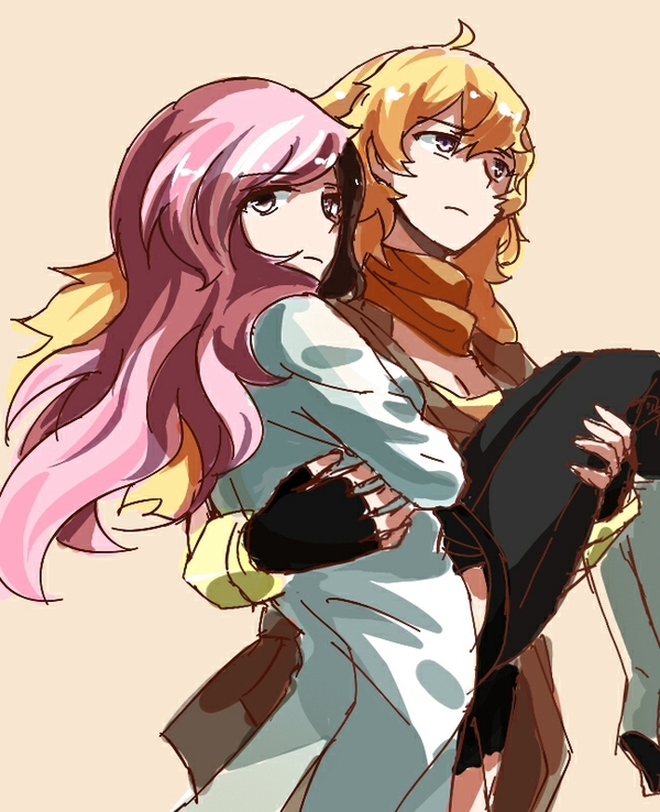 Rescue? - RWBY, Anime art, Anime, Not anime, Yang xiao long, Neopolitan