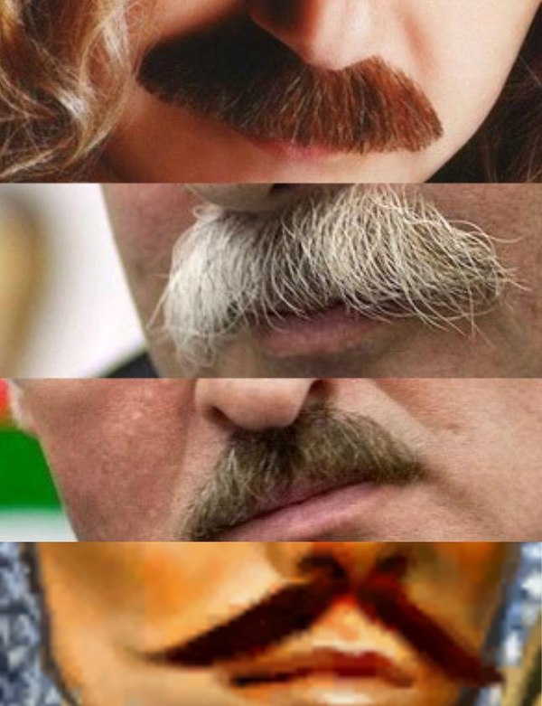 We recognize the mustache - Усы, Guessing, Knowledge, Photo, Celebrities