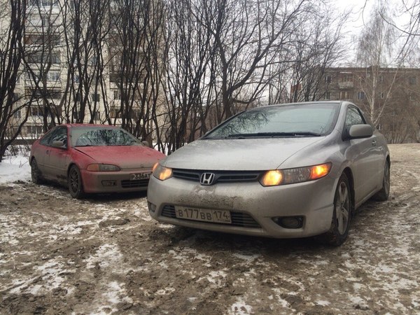 Honda Civic Coupe - My, , Stance, Yekaterinburg, Longpost