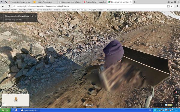 google maps - Cards, Satellite, Greenland, Transport, Cap