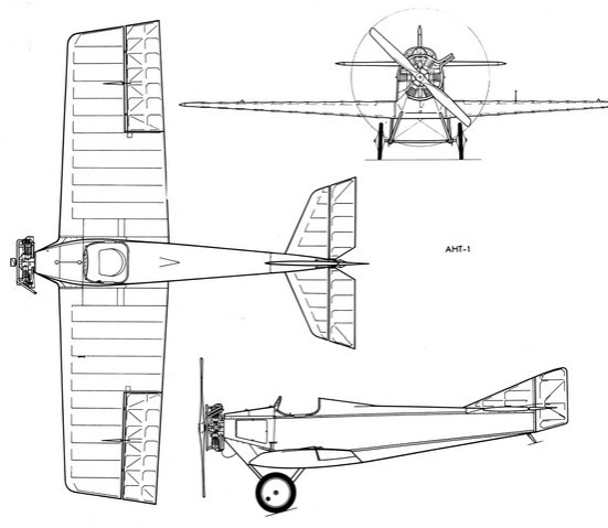 Single-seat sports aircraft. - Story, Airplane, , Longpost, Andrey Tupolev