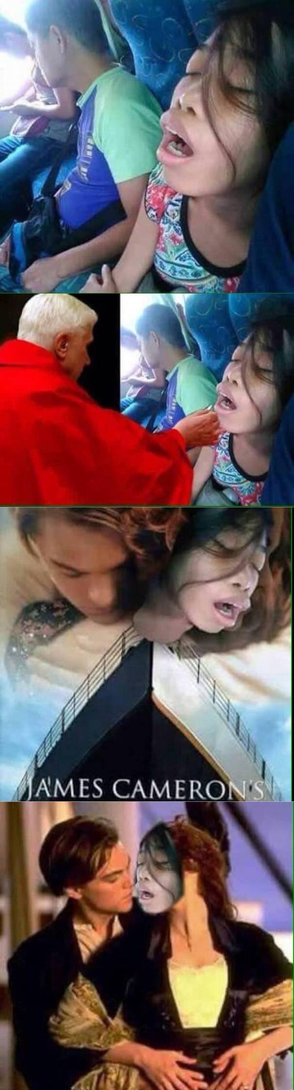 Фотожабы. Спящая девушка