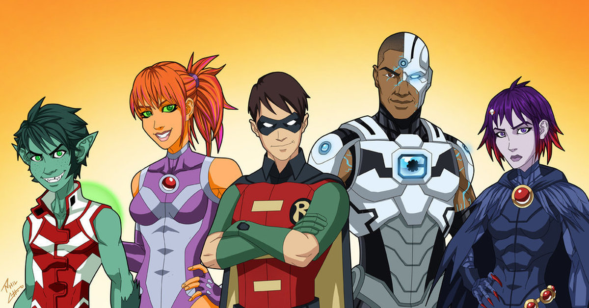 Teen titans online comics