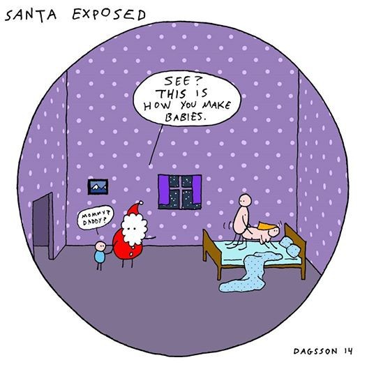 Careful with desires - Comics, Santa Claus, Without translation