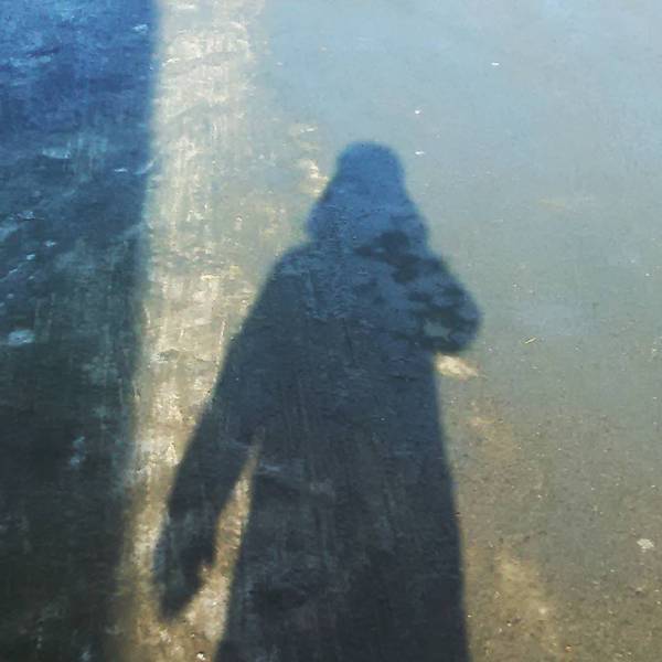 My shadow - My, Selfie, Darth vader, Shadow, The dark side of power