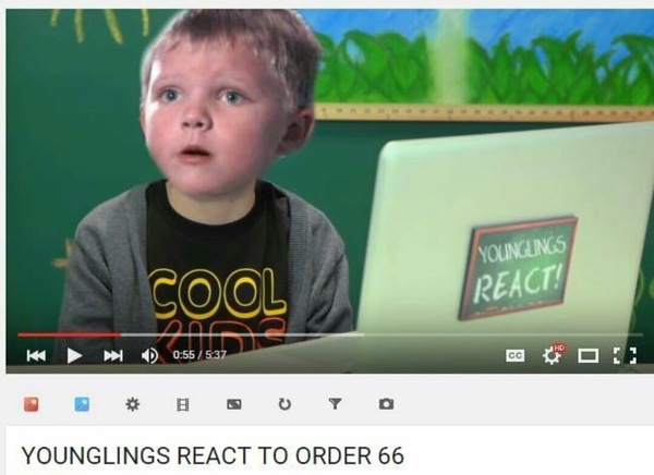 Реакция Юнлингов на приказ 66