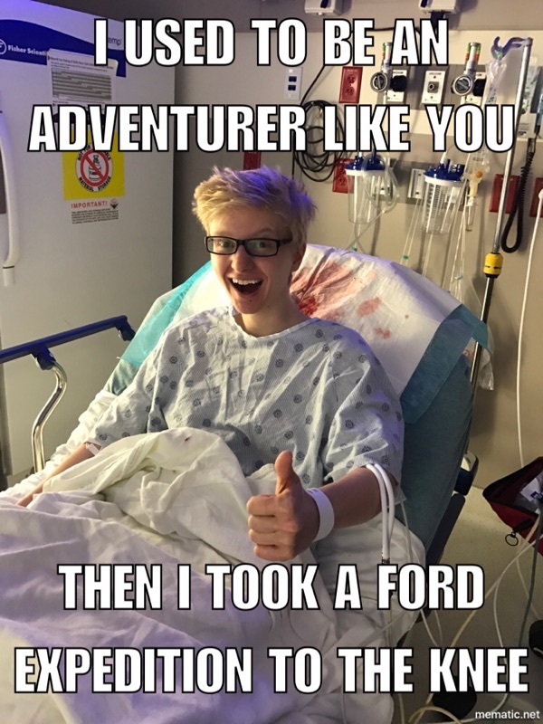 The main thing is to always be positive. - Person, Hospital, Skyrim, The Elder Scrolls V: Skyrim