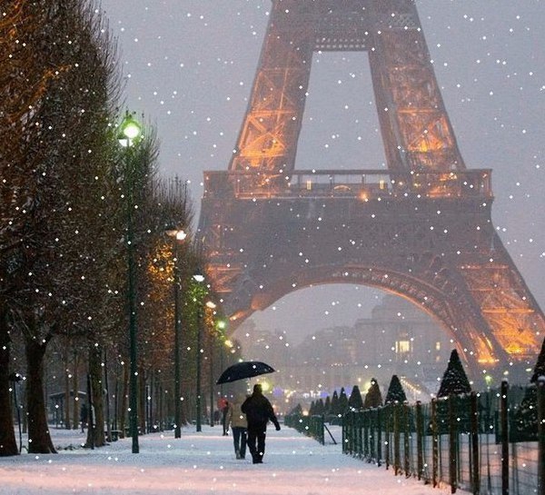 Winter Paris is still romantic - Paris, Romance