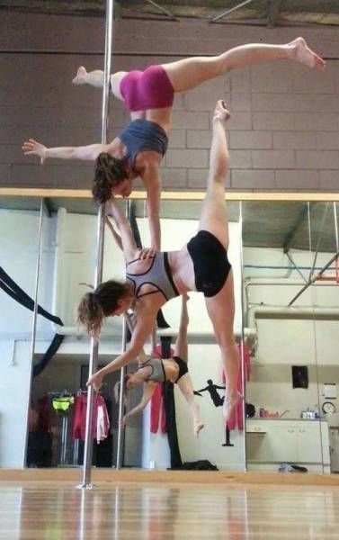 Future Olympic sport. - Girls, Pylon, Pole, Strongly