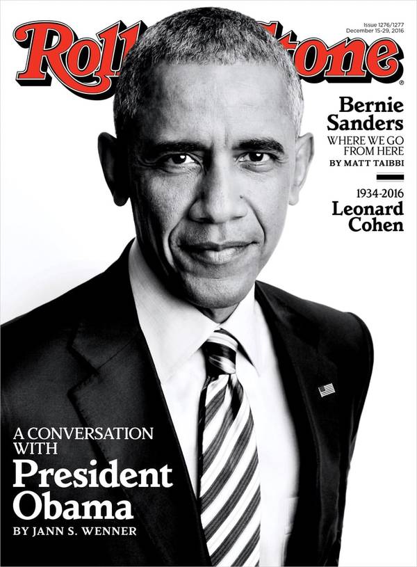 Rolling Stone interviews more than just musicians - My, Interview, Barack Obama, USA, Politics, Elections, Climate