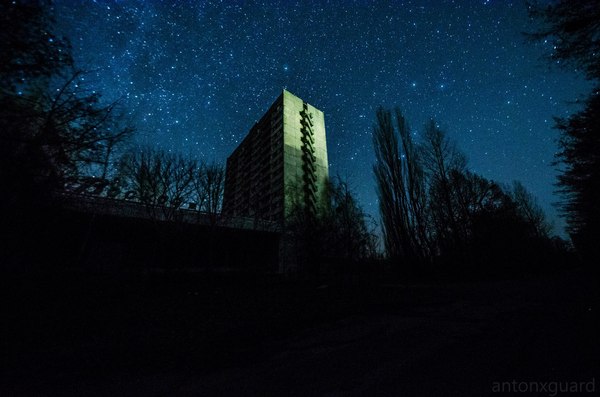 Ночь в ЧЗО - Красота, Романтика, Ночь, Чзо, Припять, Длиннопост