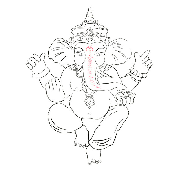 Graphics tablet - Ganesha, God