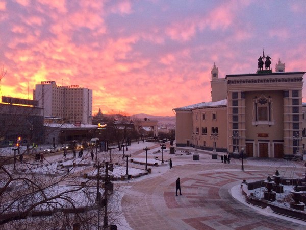 sunrise - Morning, Ulan-Ude, Buryatia