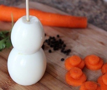 Edible snowmen for the festive table Such a parade of snowmen will delight you on New Year's holidays! - Snack, New Year, snowman, Longpost