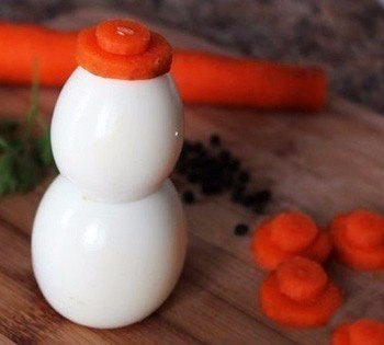 Edible snowmen for the festive table Such a parade of snowmen will delight you on New Year's holidays! - Snack, New Year, snowman, Longpost