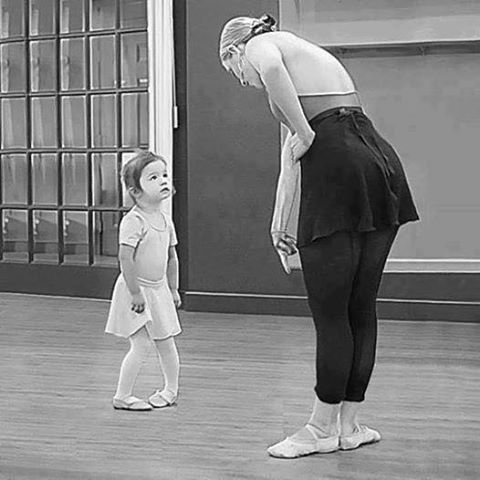 First steps in ballet - Ballet, Ballerinas, Girl, Children