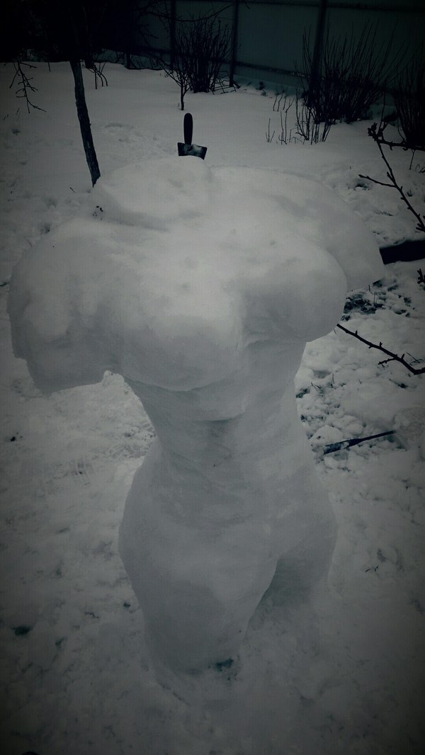 Snow Maiden bodybuilder) - My, Reply to post, Snow Maiden, Bodybuilders