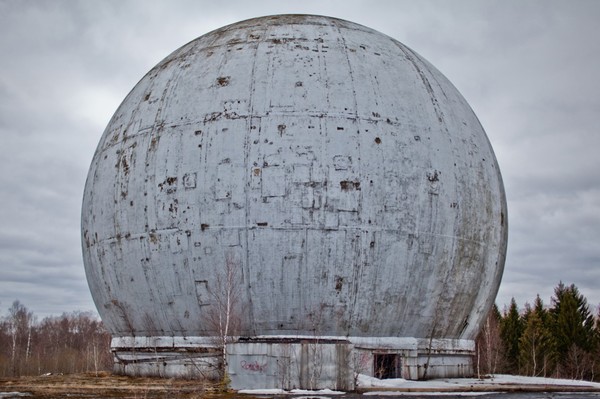 Abandoned bunkers from the arms race era - arms race, Bunker, , USA, the USSR, Radar, Abandoned